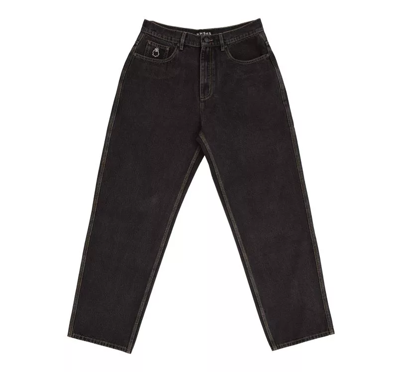 NoNSeNSe Bigfoot Jeans Black Washed Denim