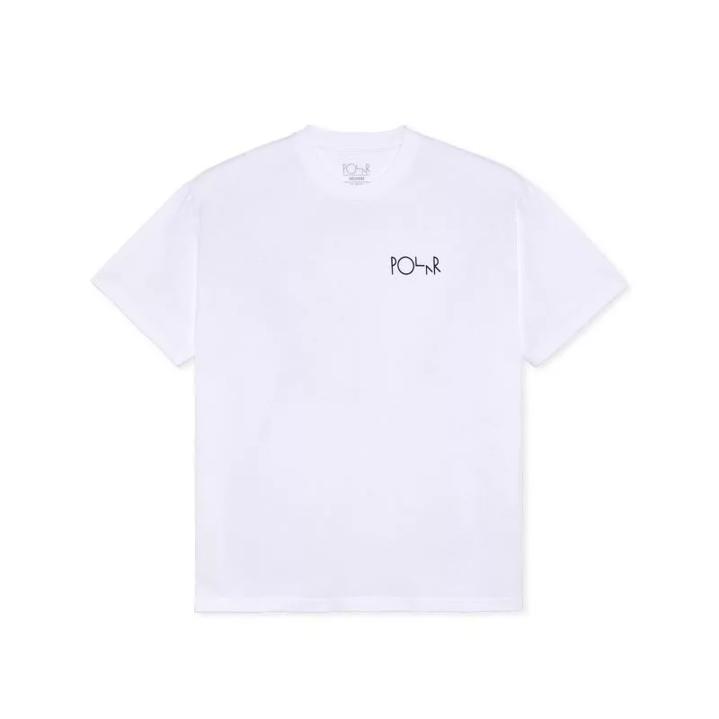 Polar Stroke Logo Tee White