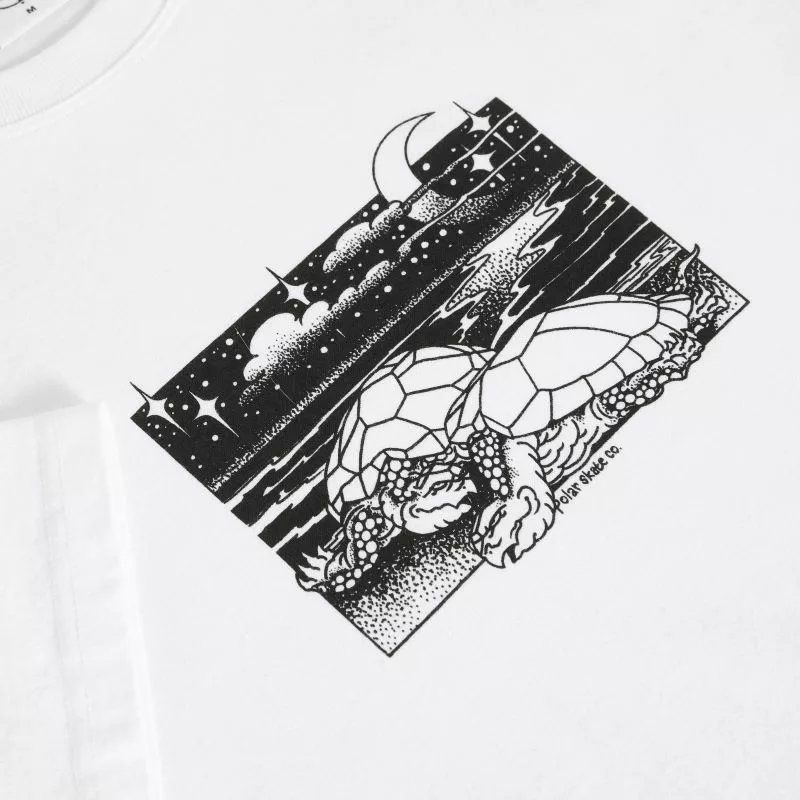Polar Tee Turtle Town White