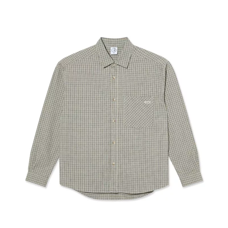 Polar Mitchell LS Shirt Creme Check