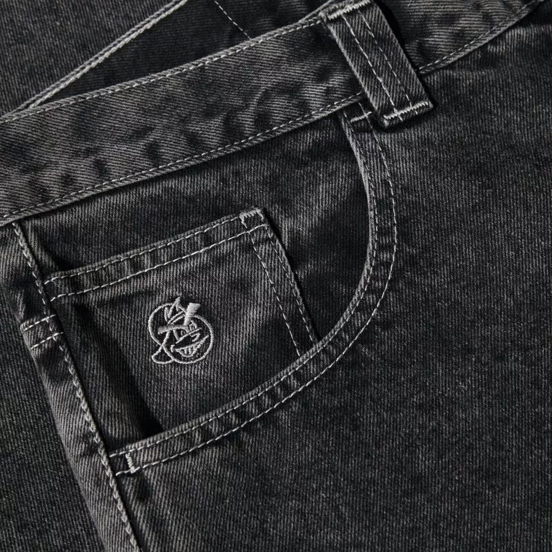 Polar ‘93 ! Pants Silver Black