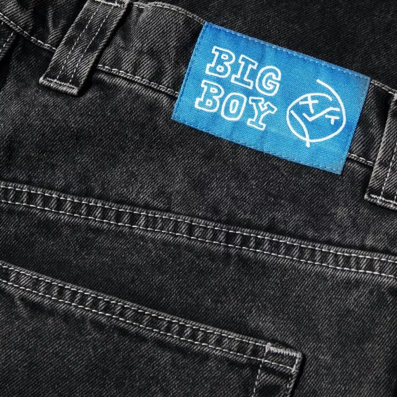 Polar Big Boy Pants – Silver Black