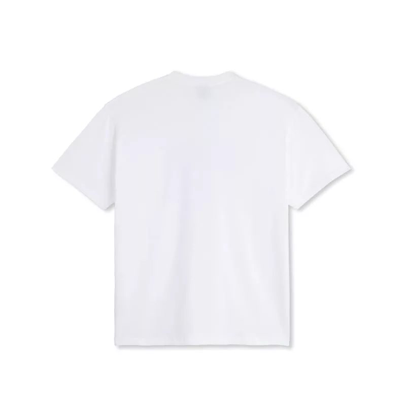 Polar Pink Dress Tee White