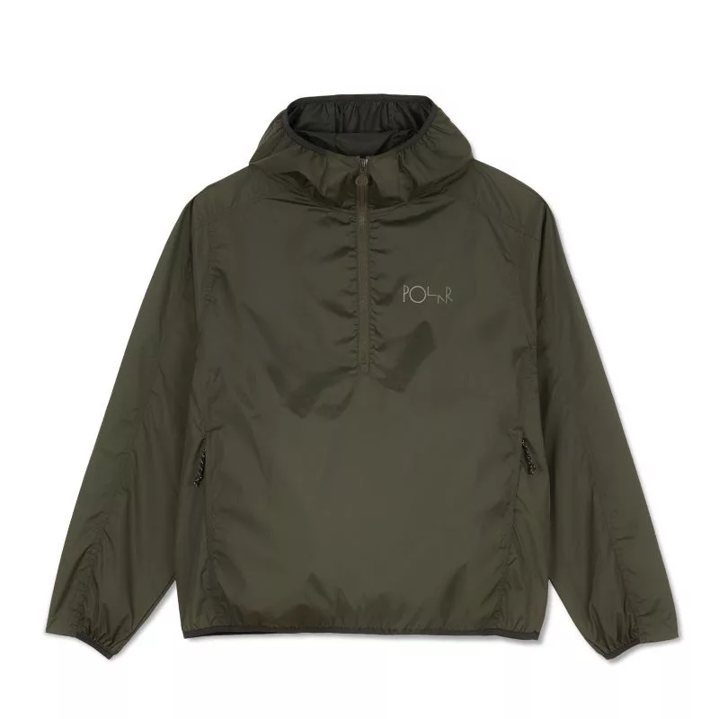Polar Packable Anorak Dirty Black