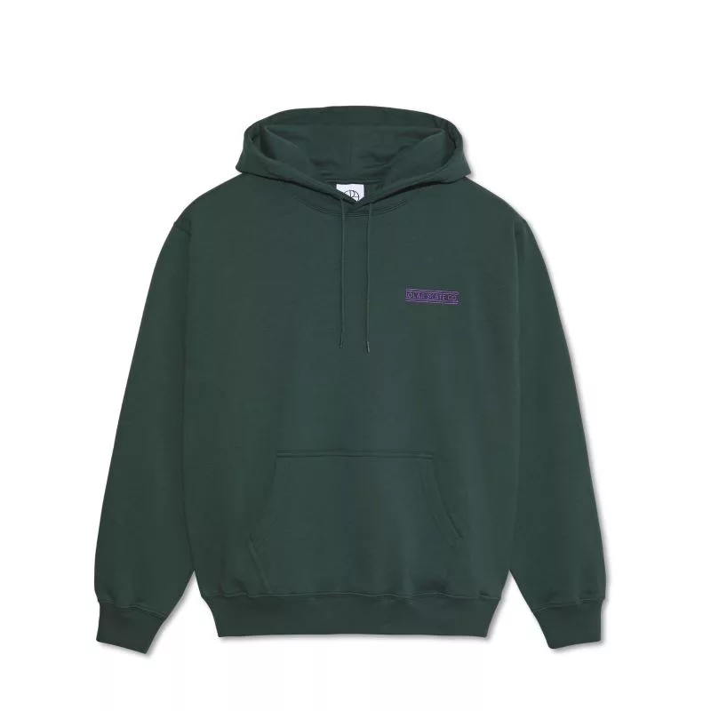 Polar Stretch Logo Dave Hoodie Dark Teal
