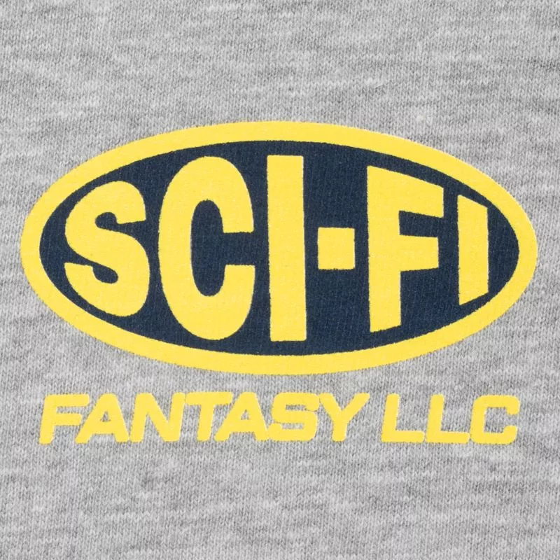 Sci-Fi Fantasy  LLC Tee Heather Grey