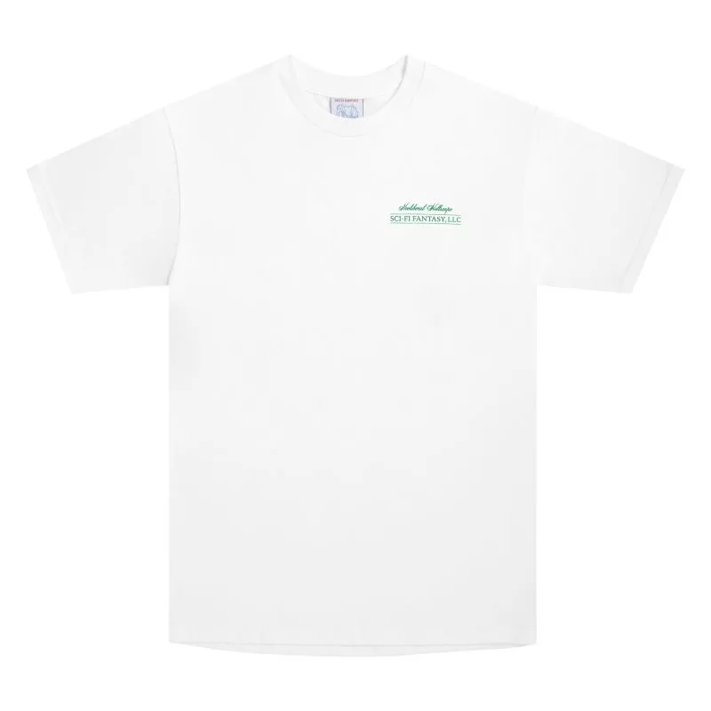 Sci-Fi Fantasy Neoliberal Tee White