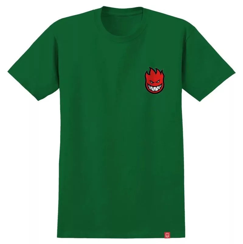 Spitfire T-Shirt Lil BigHead Fill SS Kelly