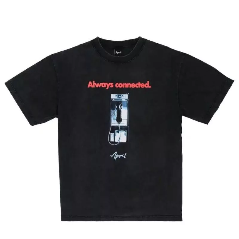 April Always Connected Tee Vintage Black