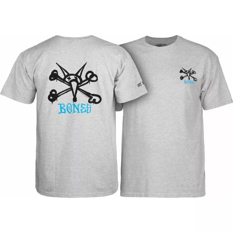 Powell Peralta T-Shirt Youth Rat Bones Grey
