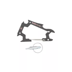 Click Carabiners Key Chain Skate Tool