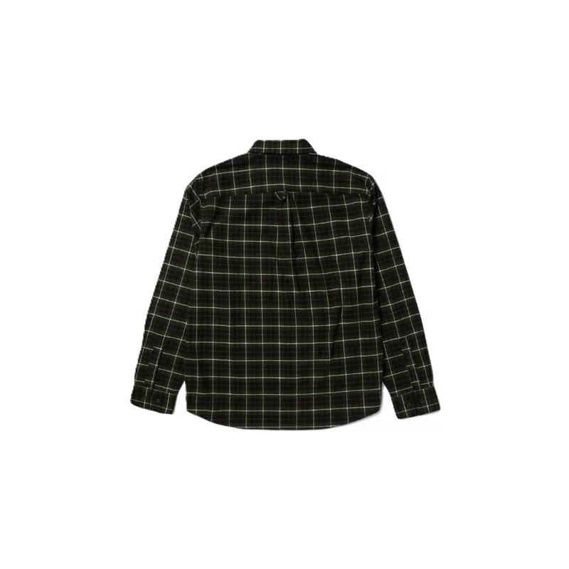Huf  Chemise Modal Plaid / Olive