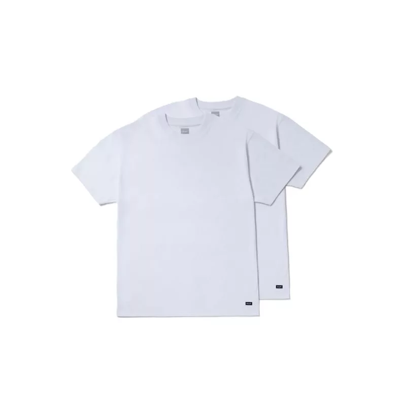 Huf T-shirt Set 2 Pack White