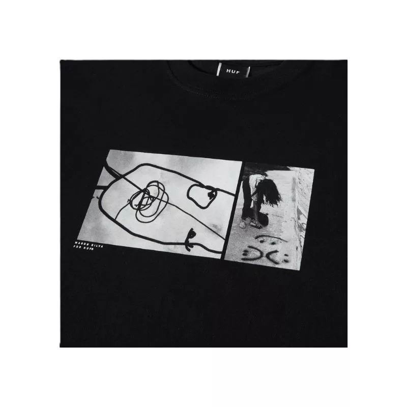 Huf  T-shirt Mason Photos / Black