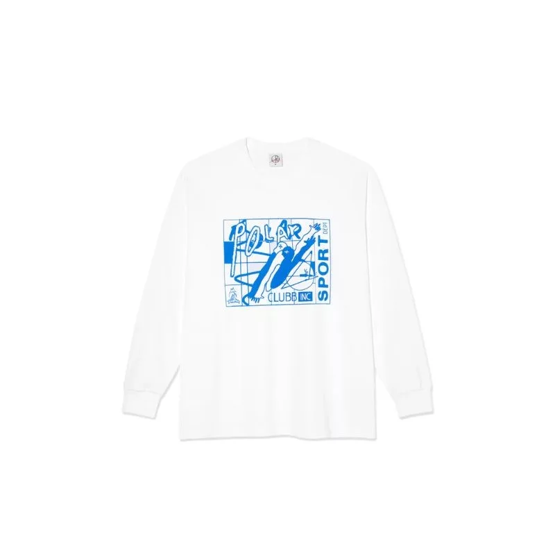 Polar LS Tee Club Inc / White