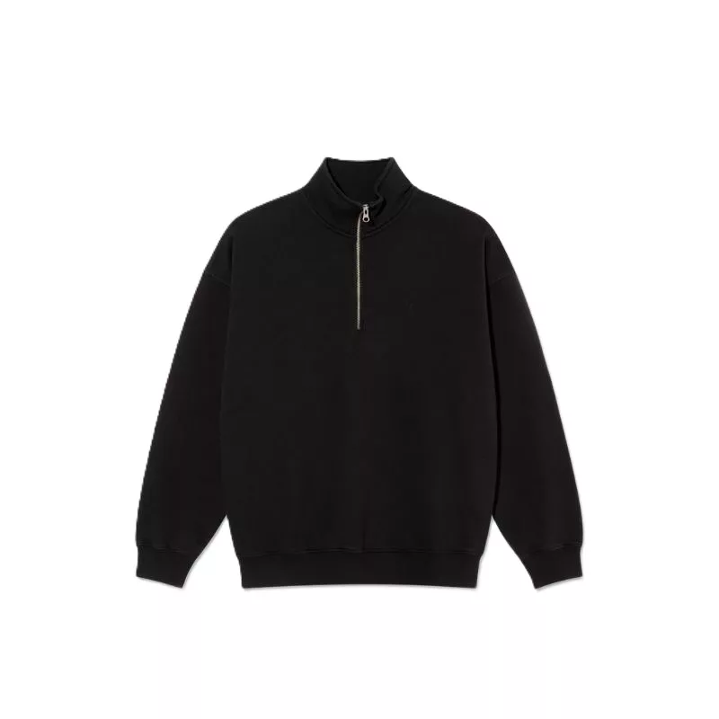 Polar Frankie Half Zip Sweater / Black