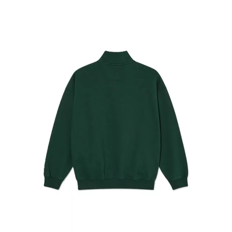 Polar Frankie Half Zip Sweater / Dark Emerald