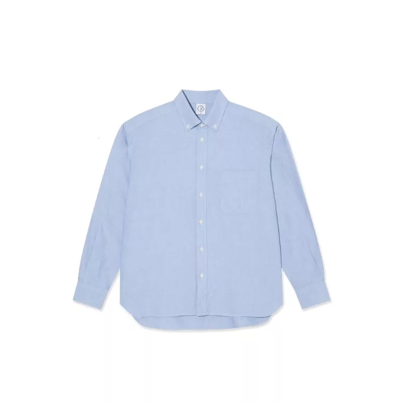 Polar Benjamin Ls Shirt / Marine Blue