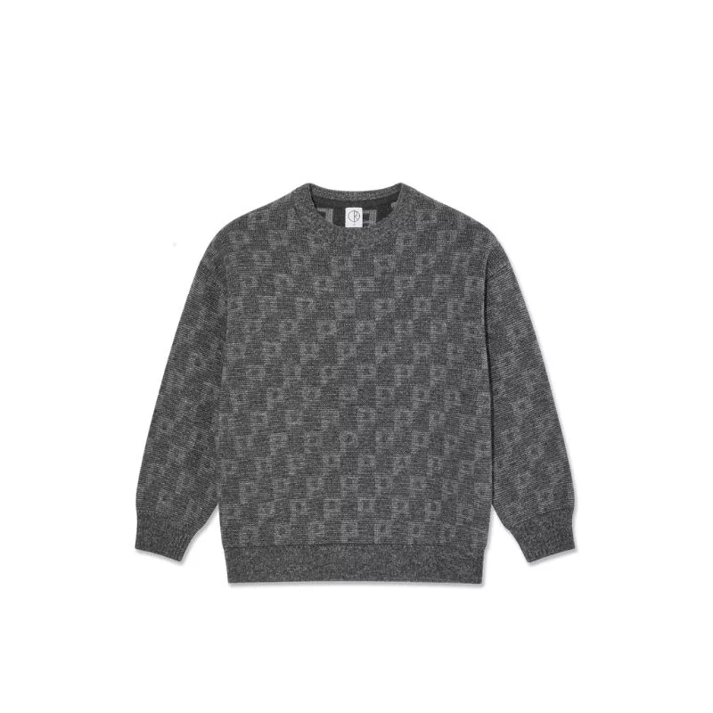 Polar George Sweater / P Patern Grey