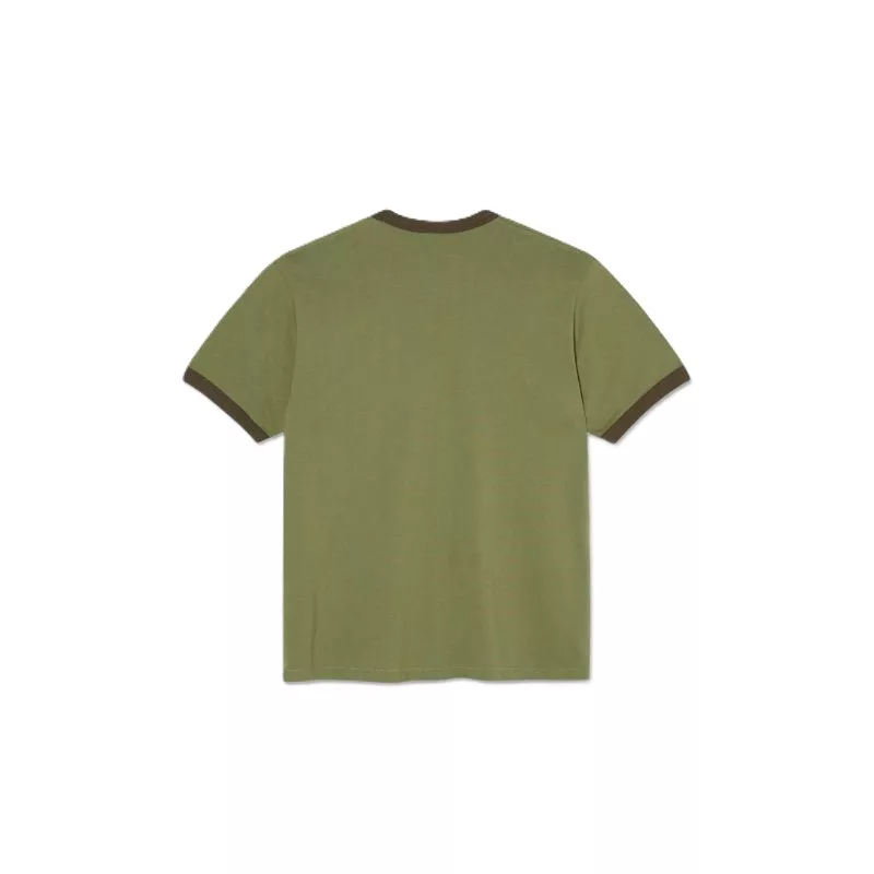 Polar Ringer Tee / Army Green – Brown