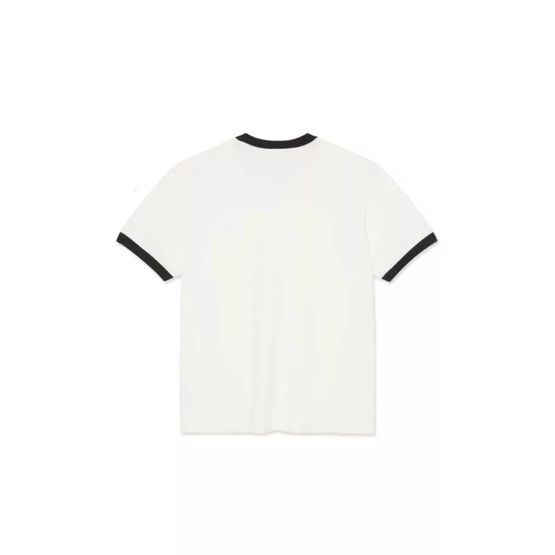 Polar Ringer Tee / Cloud White-Navy