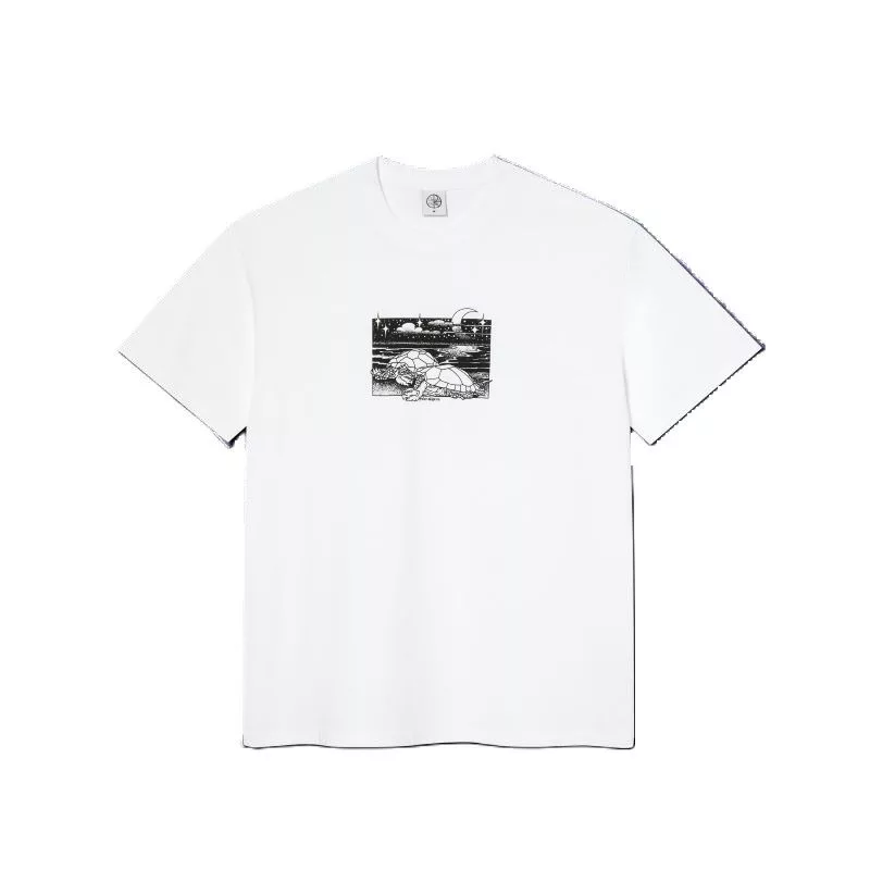 Polar Tee Turtle Town White