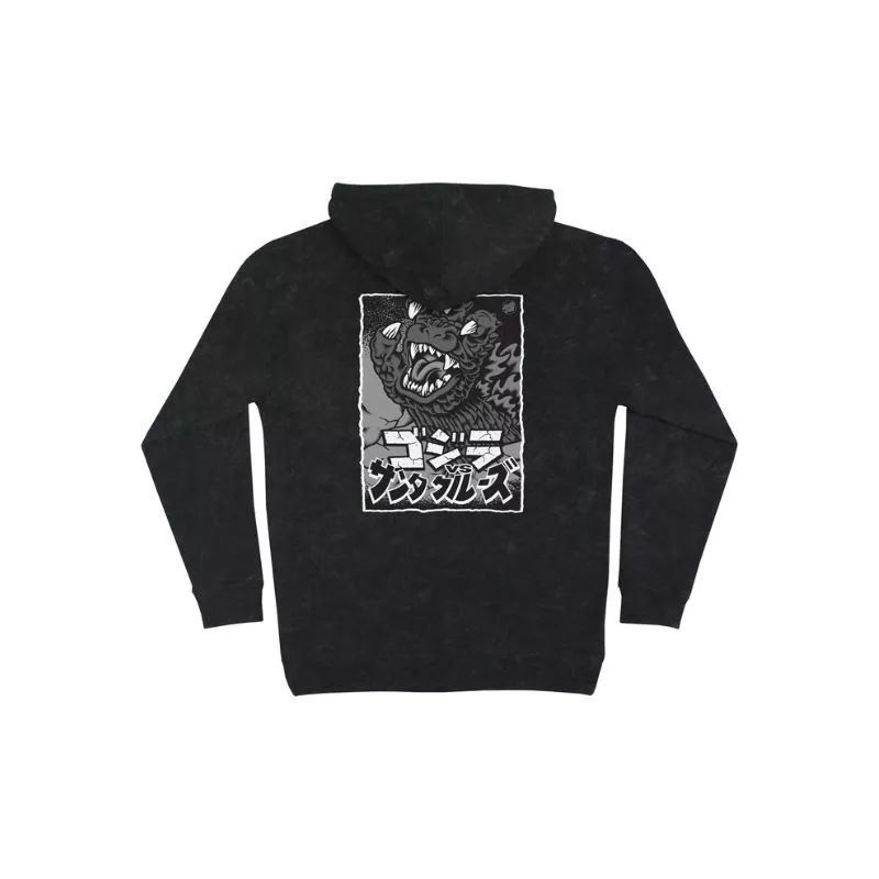 Santa Cruz / Godzilla Hand hoodie / Mineral Black