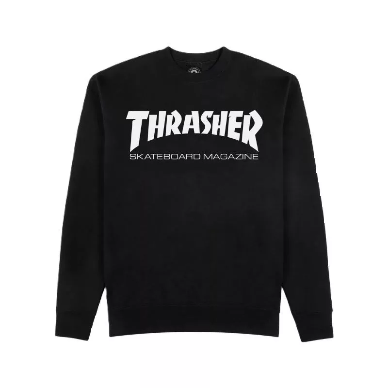 Thrasher Sweat Skate Mag  Black