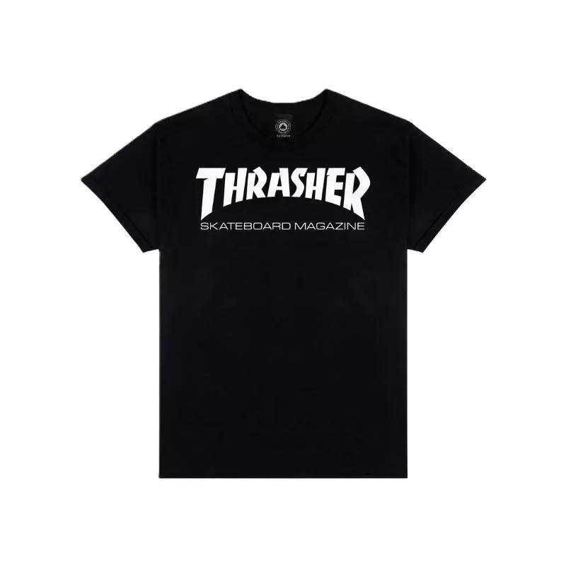 Thrasher T-Shirt Skate Mag Black