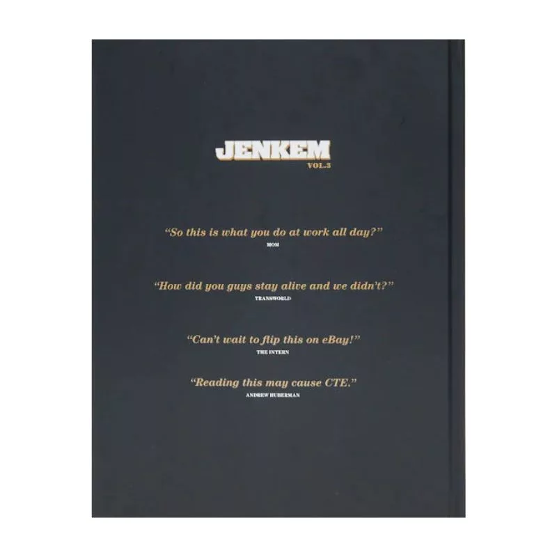 Jenkem Vol. 3 Book
