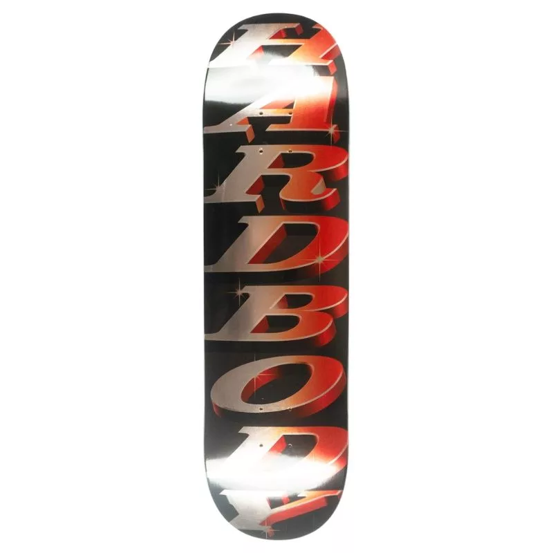 Hardbody / Stacked Logo / Red Black / 8.5 Short