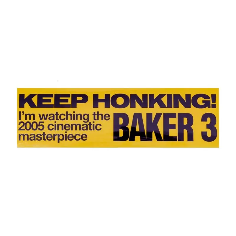 Jenkem / Bumper Sticker /  Baker 3