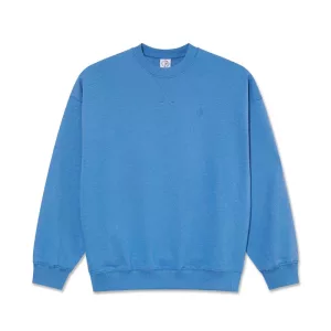 Polar Skate CO Franck Crewneck French Blue