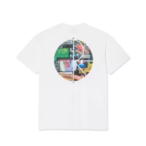 Polar Skate Co Fill Logo Tee OSC White Back