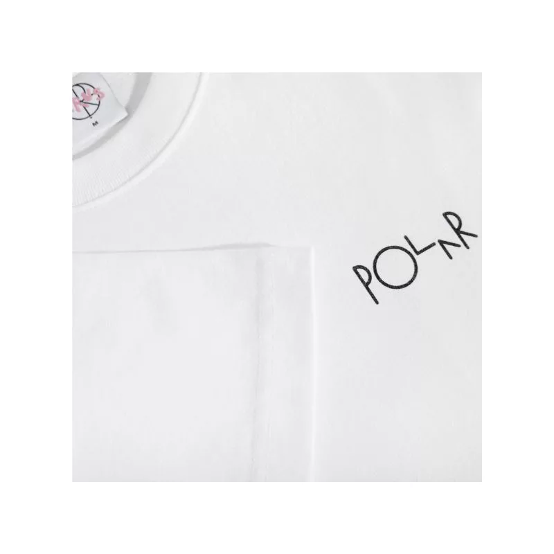 Polar Skate Co / Tee Fill Logo / Ourselves Collage White
