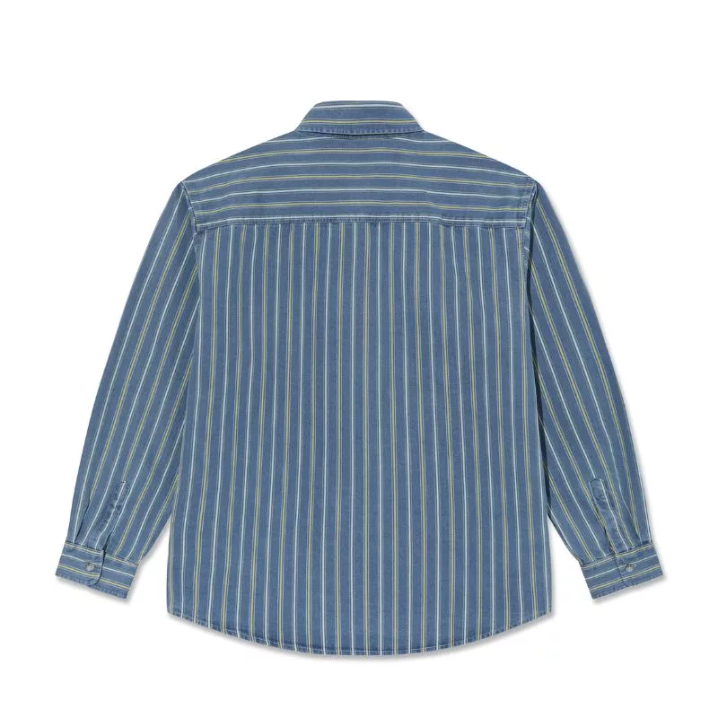 Polar Skate Co / Mitchell Shirt / Jeans Yellow Blue