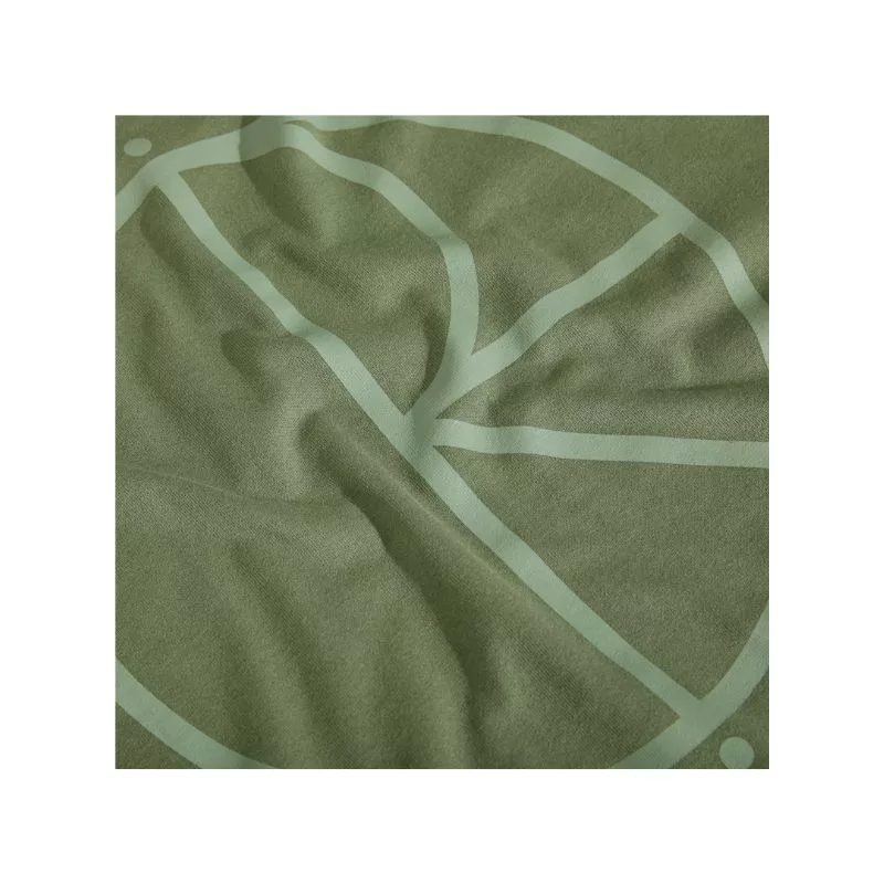 Polar Skate Co / Contrast Tee Stroke Logo / Moss Green