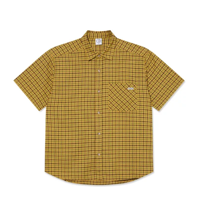 Polar Skate Co / Mitchell Shirt / Yellow