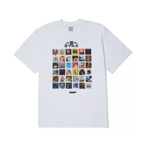 Huf x Stax Tees White