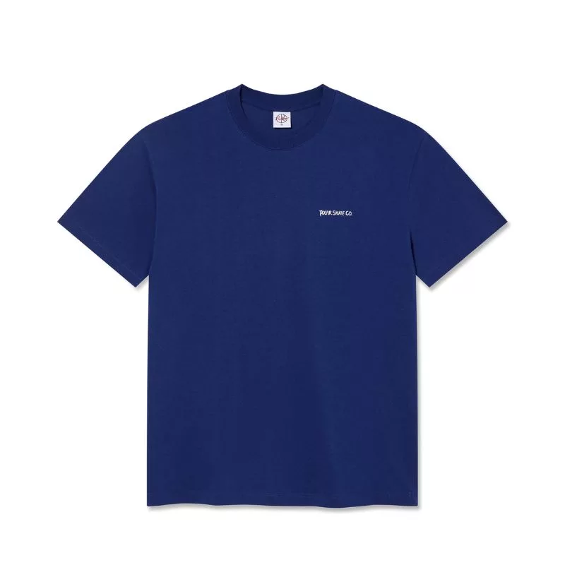 Polar Skate Co / Tee Life in a Bubble / Deep Royal Blue