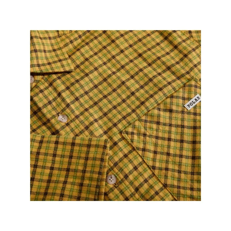 Polar Skate Co / Mitchell Shirt / Yellow
