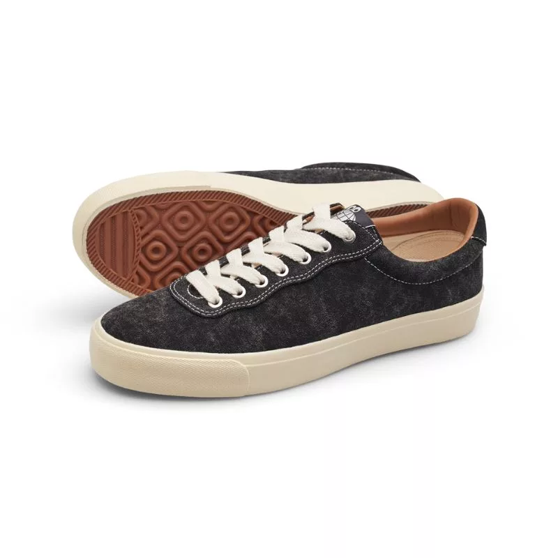Last Resort AB VM001 Lo / Canvas Black Washed / White