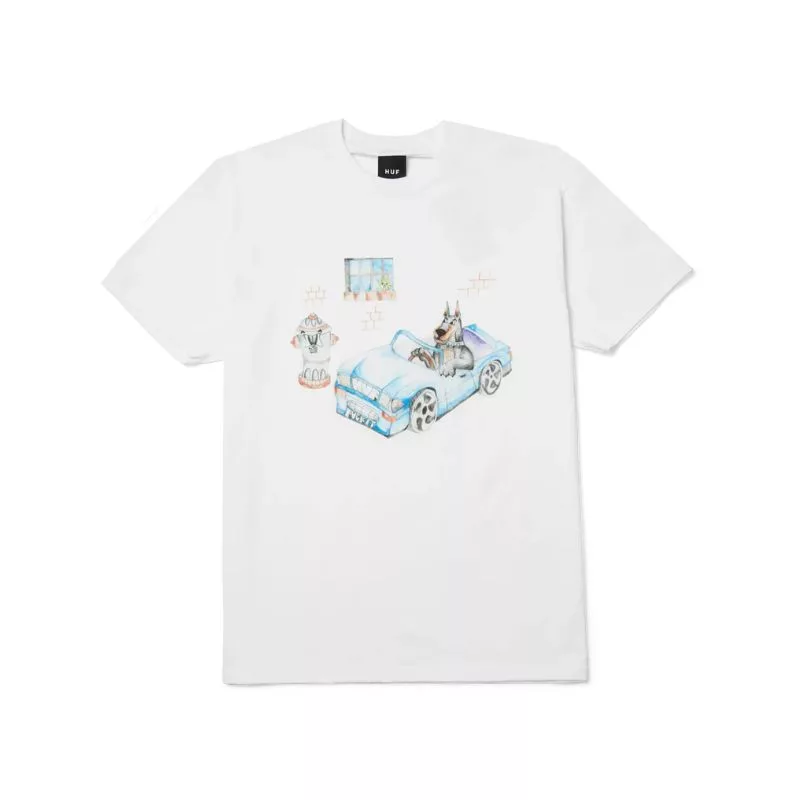 Huf / Road Dawg Tee / White