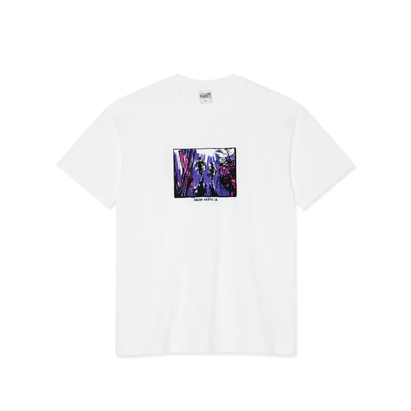 Polar Skate Co / Tee Running / White