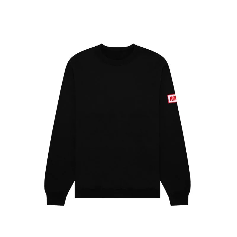 Hockey / Patch Crewneck / Black