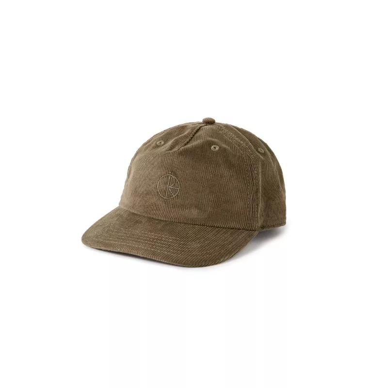 Polar Skate Co / Stroke Logo Cord Cap / Brass