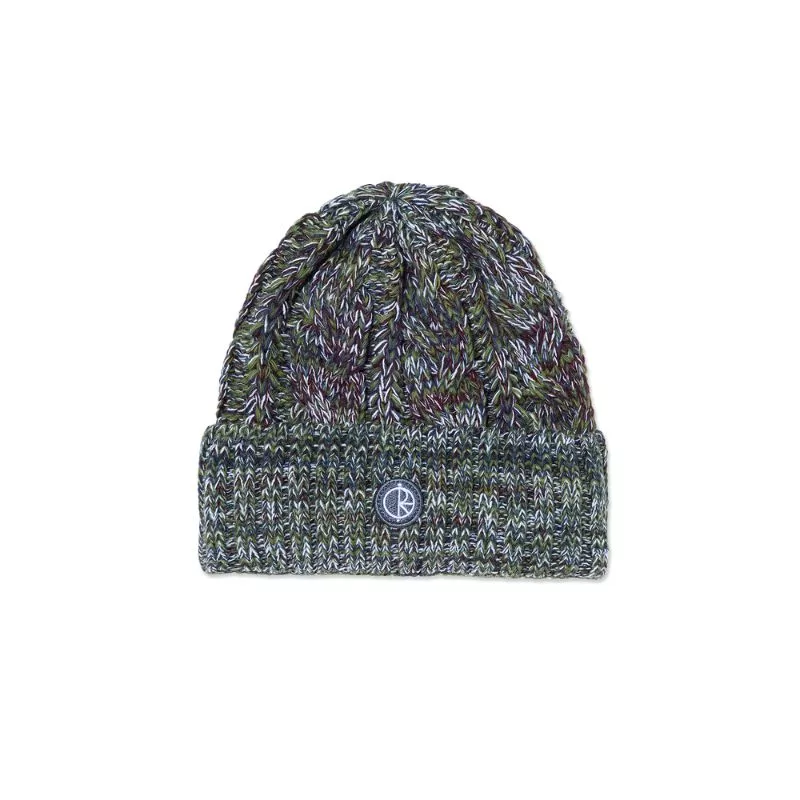 Polar Skate Co / Braid Beanie / Green