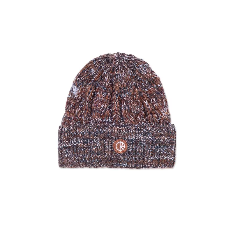 Polar Skate Co / Braid Beanie / Rust