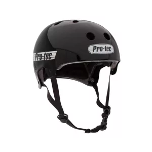 Pro-Tec Old School Cert Black Gloss