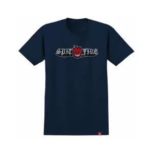 Spitfire T shirt Youth Old E drop Navy